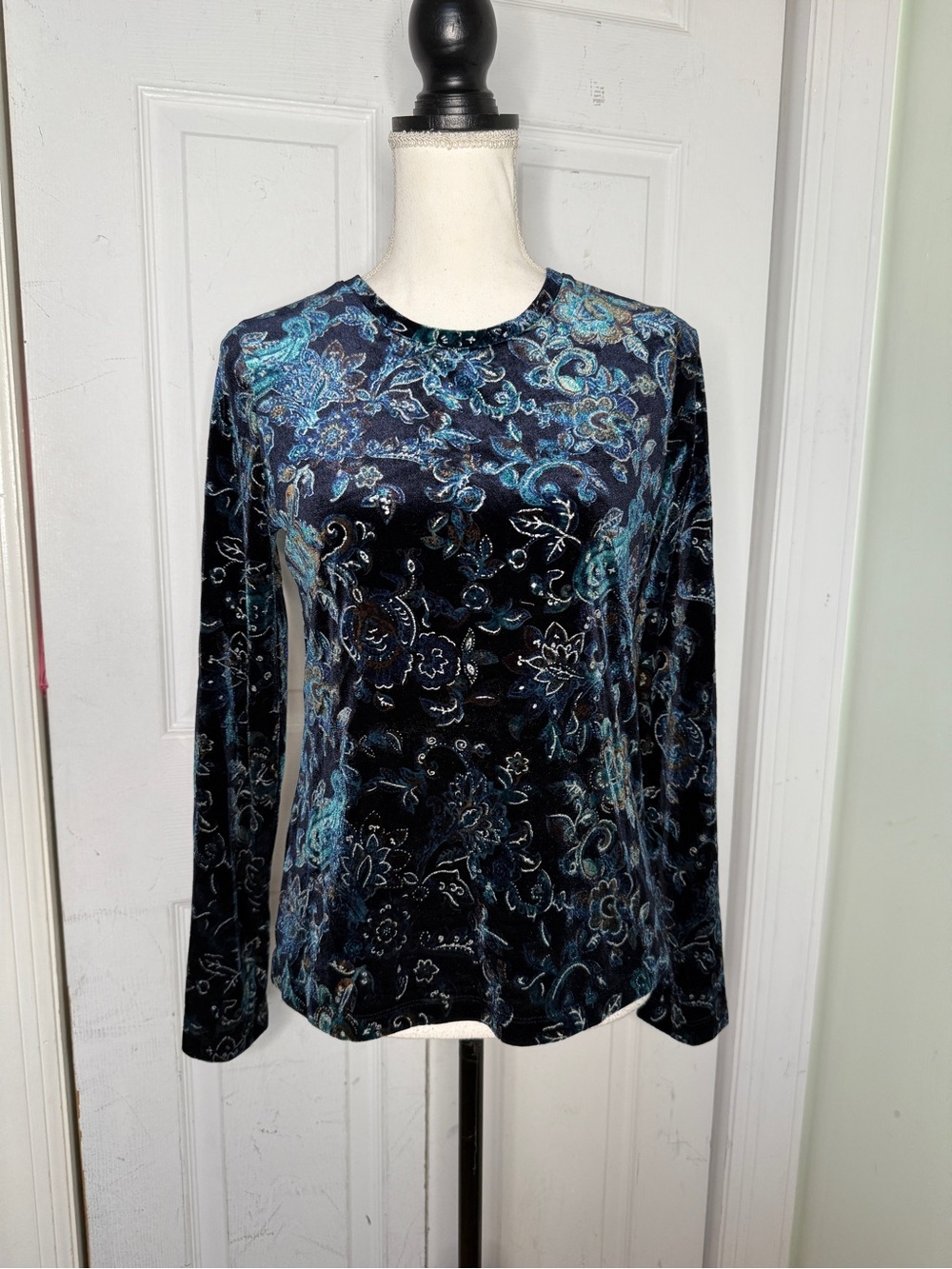 Y2K Whimsigoth Witchy Sparkly Bohemian Dressbarn Top